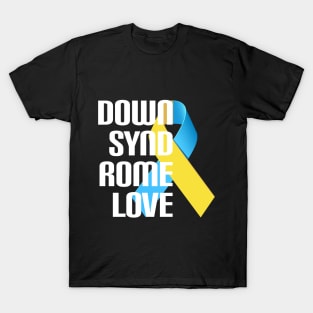 Down Syndrome Awareness Ribbon Shirt T-Shirt